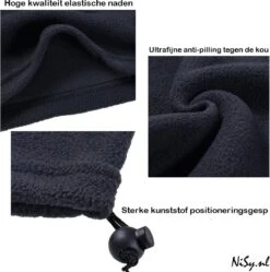 NiSy.nl Fleece Sjaal | Col Sjaal | Nekwarmer | Dames/Heren | Donker Blauw | One Size 7 NiSy.nl Fleece Sjaal | Col Sjaal | Nekwarmer | Dames/Heren | Donker Blauw | One Size -Merkloos Verkoop 1192x1200 7