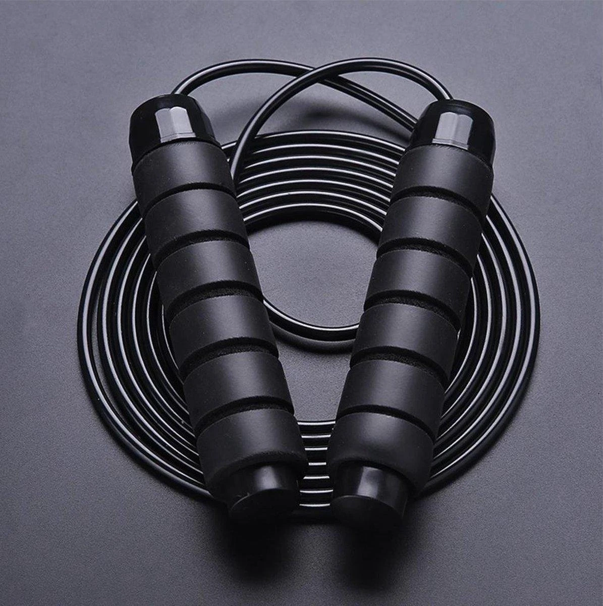 XTREMEFIT® Professioneel Verstelbaar Springtouw - Fitness - Boksen - Sport - Krachttraining - Crossfit - Anti-slip Handvat - Buitensport - Thuis Oefeningen - Fitness - Conditie - Springtouw Volwassenen - Springtouw Kinderen 5 XTREMEFIT® Professioneel Verstelbaar Springtouw - Fitness - Boksen - Sport - Krachttraining - Crossfit - Anti-slip Handvat - Buitensport - Thuis Oefeningen - Fitness - Conditie - Springtouw Volwassenen - Springtouw Kinderen - Afbeelding 5