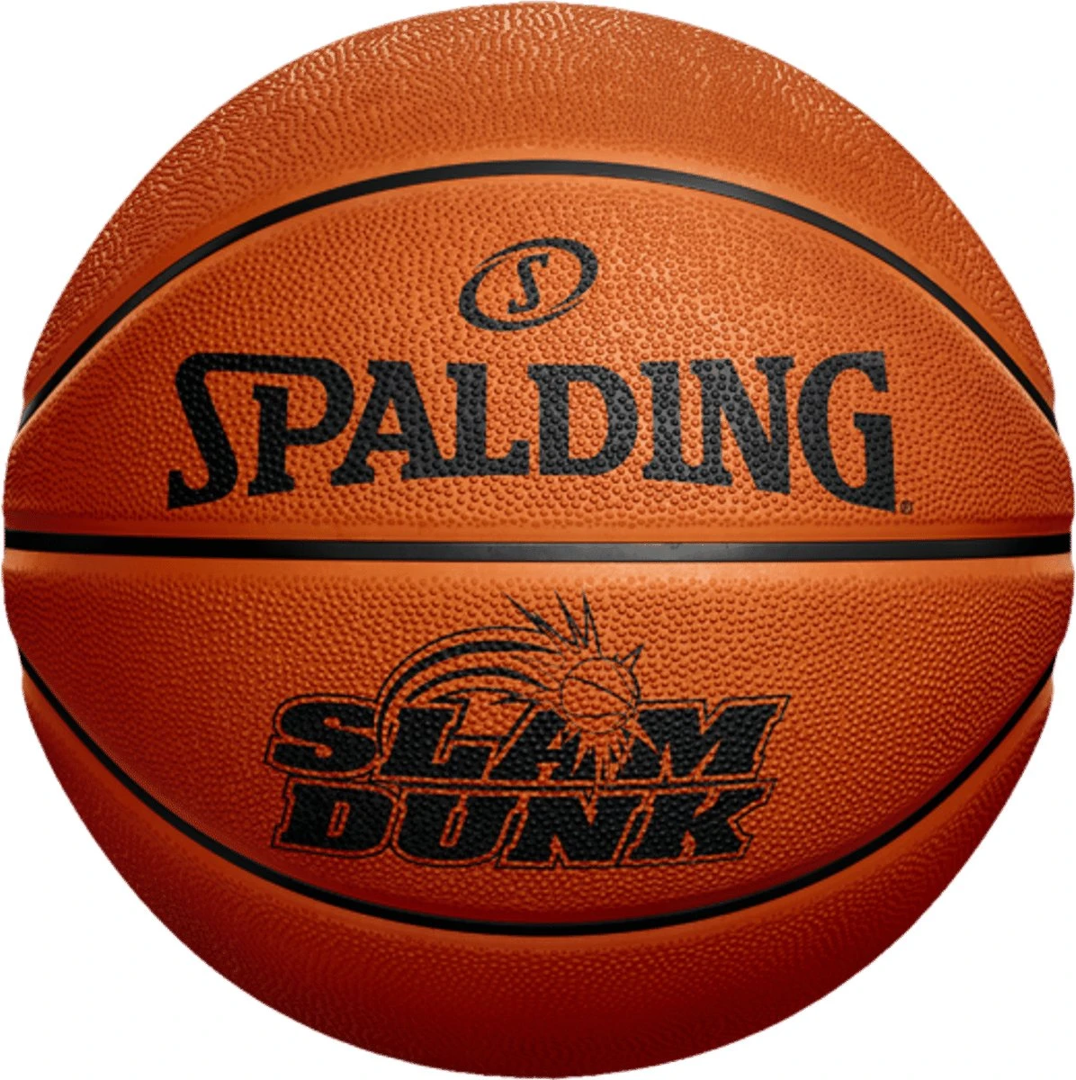 Spalding Slam Dunk (Size 5) Basketbal Kinderen - Oranje | Maat: 5 1 Spalding Slam Dunk (Size 5) Basketbal Kinderen - Oranje | Maat: 5