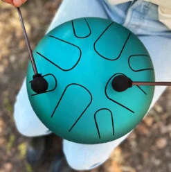 LIDAH® Steel Tongue Drum - A Mineur Constellation Series - Handpan - 28 Cm - Voor Kinderen En Volwassenen - Lotus Yoga Klankschaal -Merkloos Verkoop 1197x1200 22