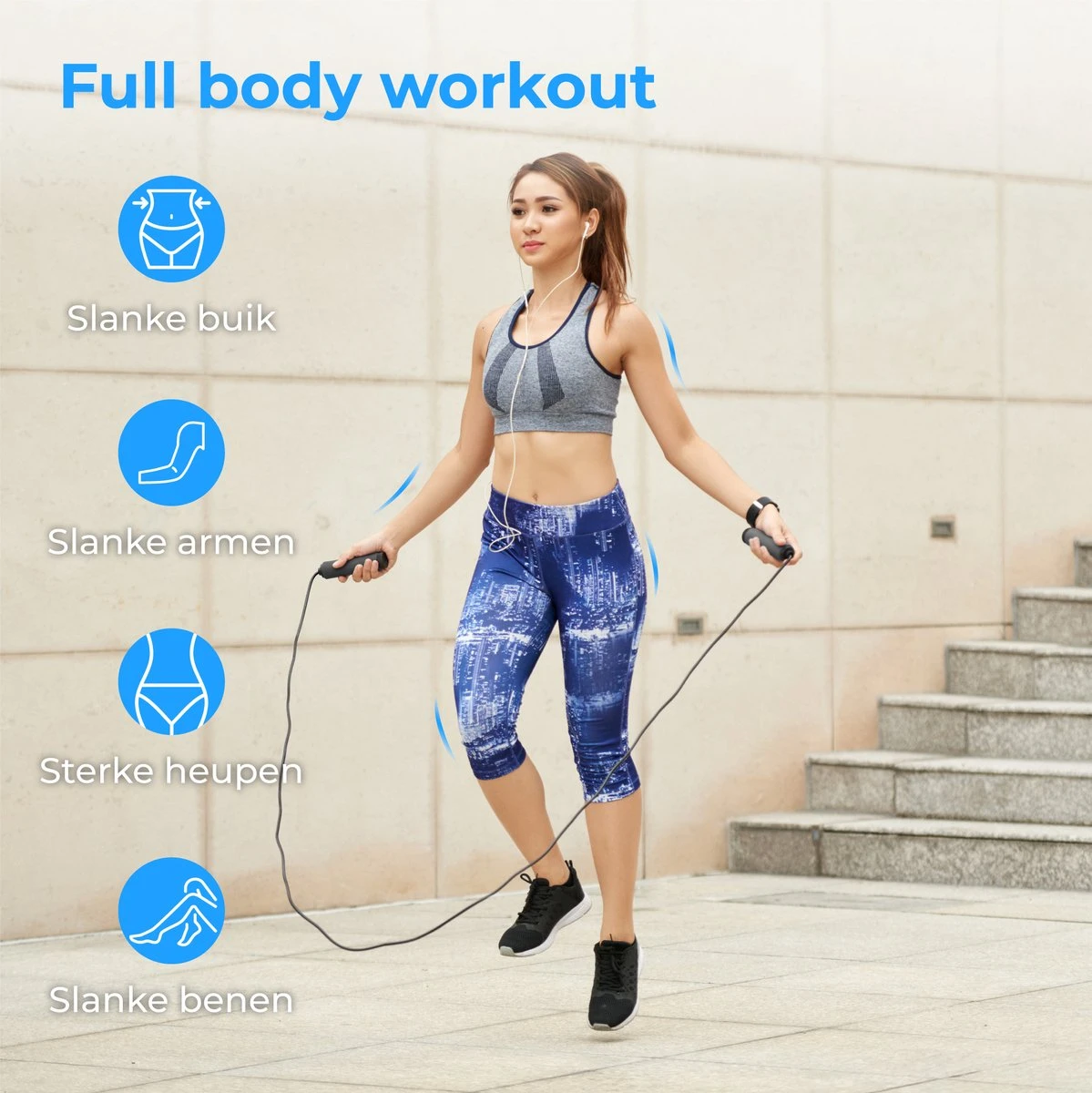 Nuvance - Professioneel Sport Springtouw Met Teller - Verstelbaar - Volwassenen En Kinderen - Jump Rope - Speedrope 3 Nuvance - Professioneel Sport Springtouw Met Teller - Verstelbaar - Volwassenen En Kinderen - Jump Rope - Speedrope - Afbeelding 3