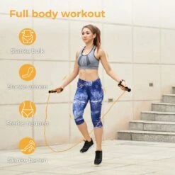 Nuvance - Professioneel Sport Springtouw Met Digitale Teller - Voor Volwassenen En Kinderen - Verstelbaar - Jump Rope - Speedrope -Merkloos Verkoop 1199x1200 2