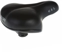 Selle Comfort Gel Fietszadel - Inclusief Zadelstrop - Zwart