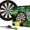 XQ Max Michael Van Gerwen Flocked - Dubbel Zijdig - Dartbord - Dartset - Inclusief Dartpijlen - Cadeau