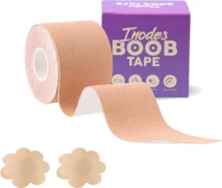 Boob Tape 5 Meter (5,0 Cm Breed) - Beige - Plak BH - Strapless BH + Inclusief Tepelcovers -Merkloos Verkoop 1200x1022 4