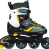 Nijdam Inline Skates Verstelbaar - 38-42 - Game Patrol - Blauw/Zwart