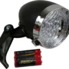 Benson Koplamp Batterij 3x Led - Zwart Fietslamp Lamp Voor Fiets
