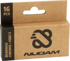 Nijdam Kogellagers - ABEC 5 Chrome - 16st - Chroom -Merkloos Verkoop 1200x1051