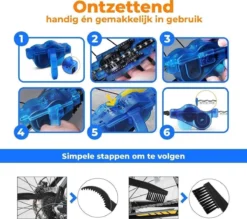 Merkloos Fietsketting Reiniger - Ketting Schoonmaken - Kettingborstel - Fiets Schoonmaak Set - Ontvetter Fiets - Kettingreiniger - Fietsketting Smeermiddel - Fiets Accessoires - Fietsgereedschap - Cadeau Voor Man -Vrouwen- Sinterklaas Cadeautjes -Merkloos Verkoop 1200x1062 9