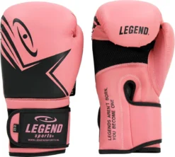 Legend Sports EcoFIT PU Bokshandschoenen - Dames - Roze - 14 Oz