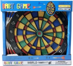 Merkloos Softtip Dartbord 30CM - Met 6 Dart Pijlen - Speelgoed Dart - Darten/darts - Dartborden Voor Kinderen En Volwassenen -Merkloos Verkoop 1200x1094 70