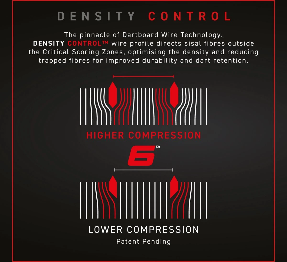 Winmau Blade 6 Dartbord 5 Winmau Blade 6 Dartbord - Afbeelding 5