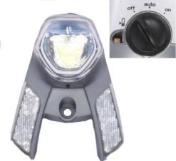 Gazelle Koplamp In-sight Batterij Voorvork Zilver 13 Cm -Merkloos Verkoop 1200x1097 3