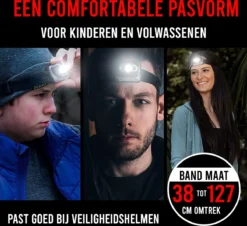 Merkloos Militaire Hoofdlamp IPX4 Waterdicht Hoofdlampje Lichtgewicht - Wit & Rood Licht -Merkloos Verkoop 1200x1100 4