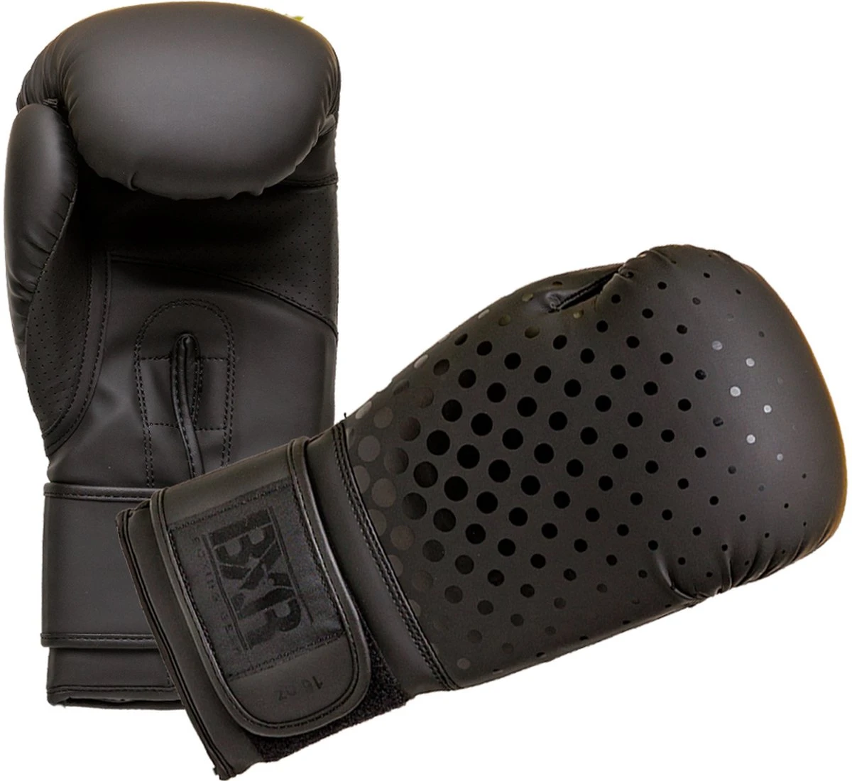 Hybride Bokshandschoenen BXR | Matzwart | 14 Oz 3 Hybride Bokshandschoenen BXR | Matzwart | 14 Oz - Afbeelding 3