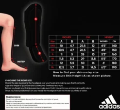 Adidas Scheenbeschermers Good Zwart / Wit - S 9 Adidas Scheenbeschermers Good Zwart / Wit - S -Merkloos Verkoop 1200x1105 4