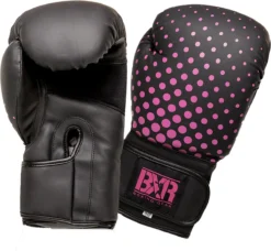 Hybride Bokshandschoenen BXR | Zwart-roze | 12 Oz -Merkloos Verkoop 1200x1109 3