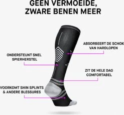 STOX Energy Socks - Sportsokken Voor Vrouwen - Premium Compressiesokken - Voorkom Blessures & Spierpijn - Sneller Herstel - Minder Vermoeide Benen - Extra Comfort - Verdikt Voet En Hielstuk -Merkloos Verkoop 1200x1114 1