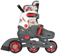 Nijdam Inline Junior 3-in-1 Verstelbaar - Hardboot - Grijs - 27-30 -Merkloos Verkoop 1200x1114