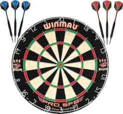 Winmau Pro SFB Dartbord + 2 Sets ABCDarts Freedom Darts Dartpijlen -Merkloos Verkoop 1200x1114 5