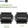 Cycplus C3 Cadanssensor En Snelheidssensor In 1 - Garmin - Wahoo - Zwift - Tacx - Bryton - Cadansmeter - Snelheidsmeter