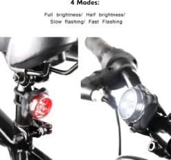 Merkloos LED Fietsverlichting USB Oplaadbaar - 4 Modes - Waterbestendig - Fietslicht - Fietslampjes -Merkloos Verkoop 1200x1121 8