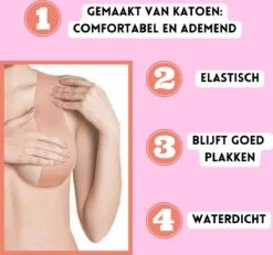 Boob Tape - Inclusief 2 Nipple Covers/Tepelstickers - Borst Tape - Bra Tape - Boob Lift Tape - Beige - 5 Meter Lang - 5 CM Breed - Plak BH 14 Boob Tape - Inclusief 2 Nipple Covers/Tepelstickers - Borst Tape - Bra Tape - Boob Lift Tape - Beige - 5 Meter Lang - 5 CM Breed - Plak BH -Merkloos Verkoop 1200x1123 1