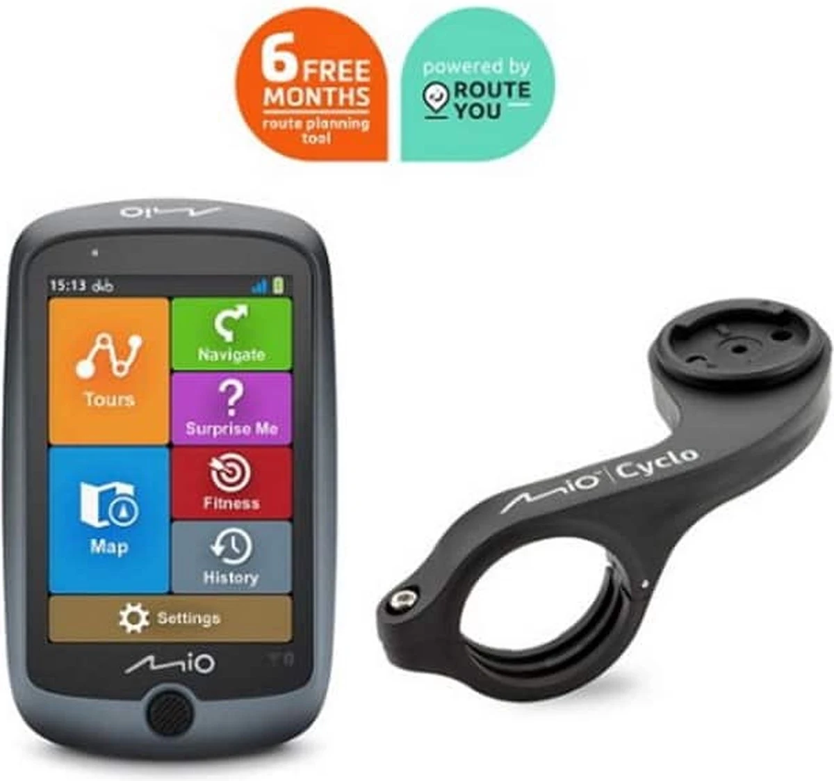 MIO Cyclo Discover Connect - Full EU - Wi-Fi En Bluetooth Bundel 1 MIO Cyclo Discover Connect - Full EU - Wi-Fi En Bluetooth Bundel