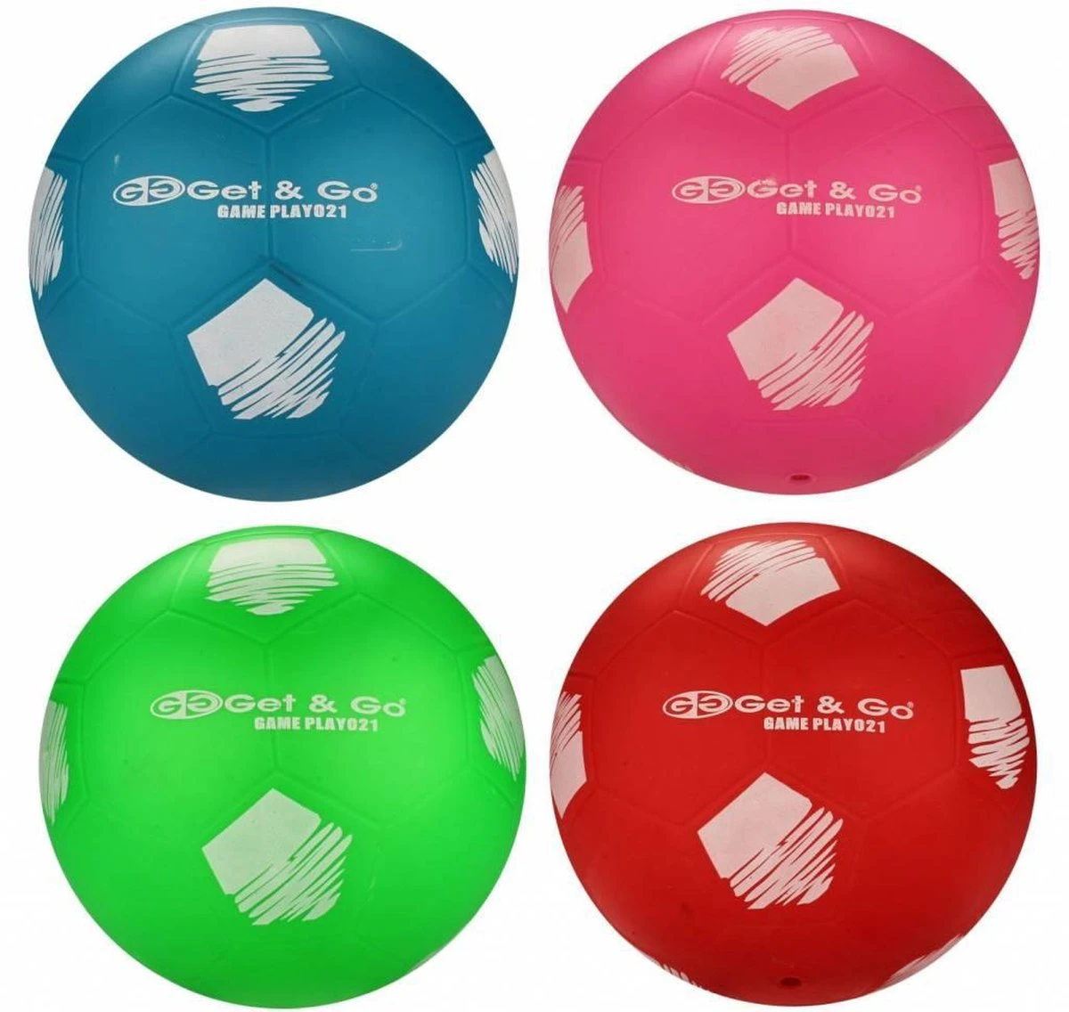 Get & Go Voetbal PVC - 21 Cm - Blauw/Wit/Antraciet - 21 5 Get & Go Voetbal PVC - 21 Cm - Blauw/Wit/Antraciet - 21 - Afbeelding 5