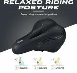 BOTC Fietszadel - Unisex - Extra Comfortabel - Inclusief Waterdichte Zadelhoes - Ventilerend -Merkloos Verkoop 1200x1141 20