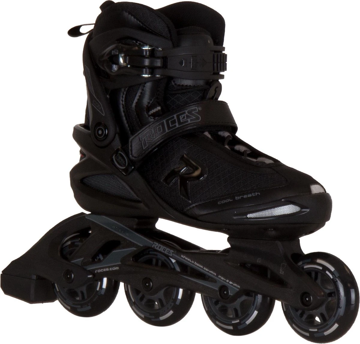 Roces Icon 80 - Zwart/Grijs - 44 2 Roces Icon 80 - Zwart/Grijs - 44 - Afbeelding 2