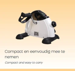 Orange Gym, 2-in-1 Mini Bike – Wit - Stoelfiets Voor Thuis En Op Kantoor – Bureaufiets Met Trainingscomputer En Handvaten – Mini Hometrainer Deskbike Voor Armen En Benen 10 Orange Gym, 2-in-1 Mini Bike – Wit - Stoelfiets Voor Thuis En Op Kantoor – Bureaufiets Met Trainingscomputer En Handvaten – Mini Hometrainer Deskbike Voor Armen En Benen -Merkloos Verkoop 1200x1148 11