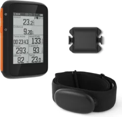 LHP BC200 Fietscomputer Draadloos 3-in-1 Bundel - Hartslagmeter Borstband - Cadanssensor - Kilometerteller GPS - 80+ Functies - 2.4 Inch LCD Scherm - Bluetooth & ANT+