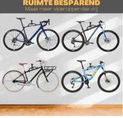 W&Z WallMount Fietsdrager - Ophangbeugel - Muurbeugel Fiets - Fietsbeugel - Opbergbeugel - Ophangsysteem - 2 Stuks -Merkloos Verkoop 1200x1153 22