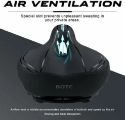 BOTC Fietszadel - Unisex - Extra Comfortabel - Inclusief Waterdichte Zadelhoes - Ventilerend -Merkloos Verkoop 1200x1156 6