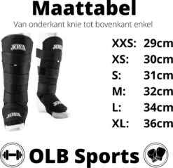 Joya Fightgear - "Velcro" Scheenbeschermers - Zwart - S 25 Joya Fightgear - "Velcro" Scheenbeschermers - Zwart - S -Merkloos Verkoop 1200x1159 8