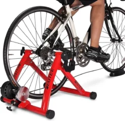 Merkloos Fiets Trainer Indoor - Fietsen Workout - Rollerbank - Fitness - Verstelbare Rollenbank - Hometrainer Racefiets - 26-28' Wielen - 700C Wiel Fietsen