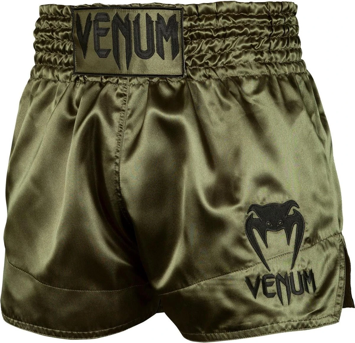 Venum Kickboks Broekjes Classic Muay Thai Shorts Khaki M - Jeans Maat 30 1 Venum Kickboks Broekjes Classic Muay Thai Shorts Khaki M - Jeans Maat 30