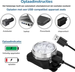 VUBIO LED Fietsverlichting USB Oplaadbaar - Waterdichte Fietslampjes -Merkloos Verkoop 1200x1163 13