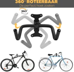 W&Z WallMount Fietsdrager - Ophangbeugel - Muurbeugel Fiets - Fietsbeugel - Opbergbeugel - Fiets Ophangsysteem 15 W&Z WallMount Fietsdrager - Ophangbeugel - Muurbeugel Fiets - Fietsbeugel - Opbergbeugel - Fiets Ophangsysteem -Merkloos Verkoop 1200x1163 15