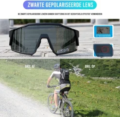 Fietsbril Sportbril Voor Heren En Dames Wielren En Racefiets Bril -Merkloos Verkoop 1200x1165 4