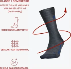 STOX Energy Socks - Korte Sokken Voor Mannen - Premium Compressiesokken - Voorkomt Gezwollen Voeten - Vermindert Zwelling - Comfortabel Merinowol - 3 Pack -Merkloos Verkoop 1200x1167