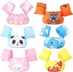 Kinderzwemvest | Baby Float | Puddle | Zwembandjes | Drijven | Zwemmen | Happy Kreeftje | Geel -Merkloos Verkoop 1200x1170 3