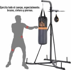 HOMCOM Bokszakhouder Met Een Draagvermogen Van 100 Kg Bokszakstandaard Met Boksbal Bokszak A91-073 16 HOMCOM Bokszakhouder Met Een Draagvermogen Van 100 Kg Bokszakstandaard Met Boksbal Bokszak A91-073 -Merkloos Verkoop 1200x1177 7