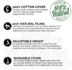 Love Generation ● Meditatiekussen ● Yoga Kussen ● Rond ● Field Flowers -Merkloos Verkoop 1200x1178 18