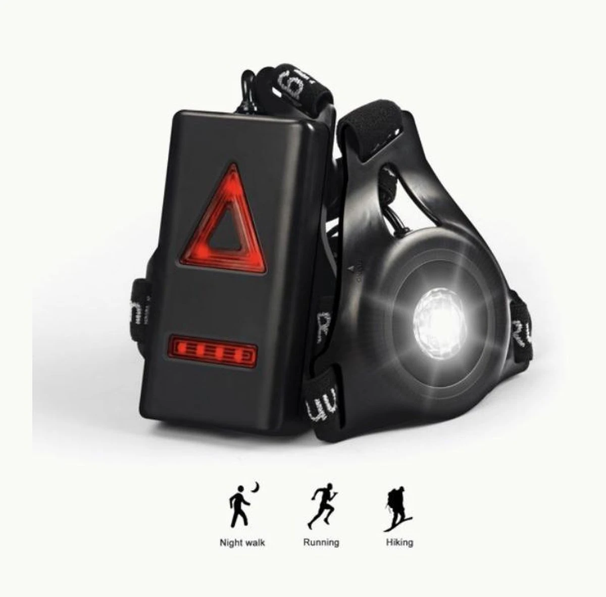 Merkloos Hardloop Verlichting- Reflecterend Vest LED - Hardloopvest - Hardloop Licht - Hardloopverlichting - Hardlooplamp - Lamp 11 Merkloos Hardloop Verlichting- Reflecterend Vest LED - Hardloopvest - Hardloop Licht - Hardloopverlichting - Hardlooplamp - Lamp - Afbeelding 11