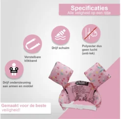 VoordeelShop Zwemvest Kinderen - Puddle Jumper Deluxe - Flamingo - 14 Tot 25kg - 2 Tot 6 Jaar - Zwemband - Reddingsvest - Zwemvest Kind -Merkloos Verkoop 1200x1182 8