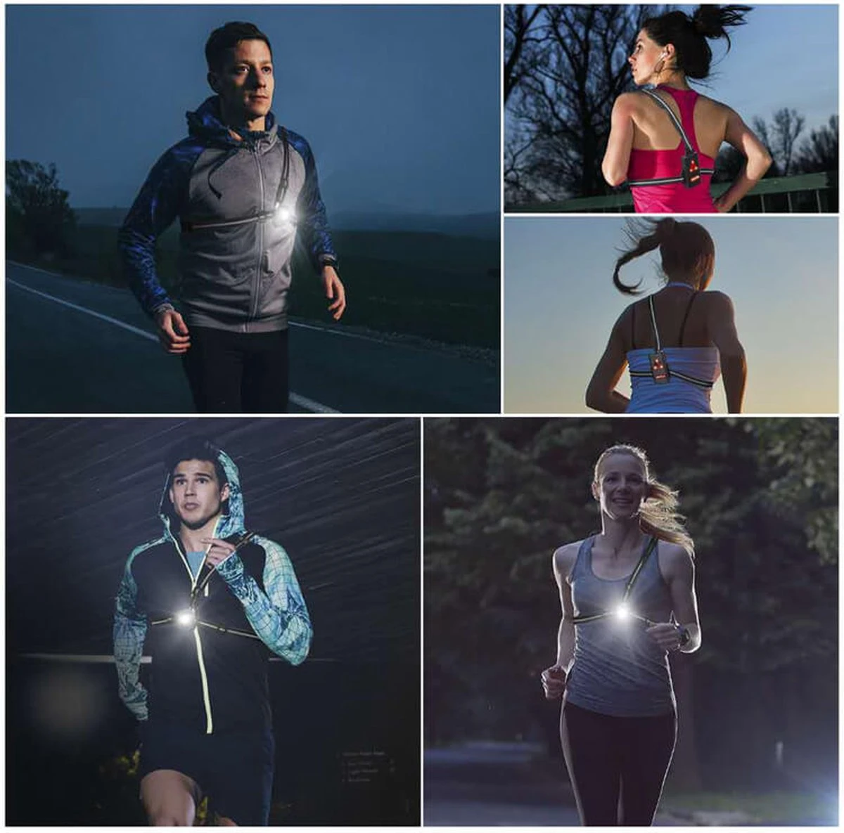 Enerledge Krachtige Richtbare LED Hardloop Verlichting - Borstlamp - Verstelbare Lamp - USB Oplaadbaar 4 Enerledge Krachtige Richtbare LED Hardloop Verlichting - Borstlamp - Verstelbare Lamp - USB Oplaadbaar - Afbeelding 4