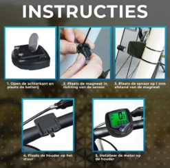 Kilometerteller Fiets - Waterdicht En Bedraad - Snelheidsmeter - Fietscomputer - Fiets Accessoires - Mountainbike Accesoires -Merkloos Verkoop 1200x1187 13