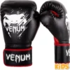 Venum Contender Kinder Bokshandschoenen Zwart Rood Kies Hier Uw Maat Bokshandschoenen: 8 OZ